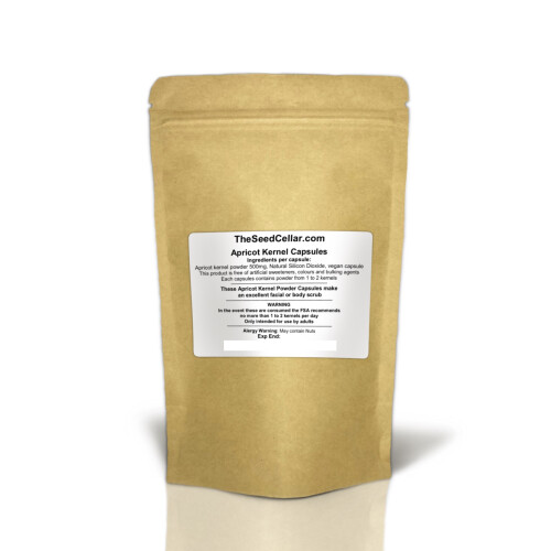 Apricot Kernel Capsules 50mg B17 Per Cap X 30 2