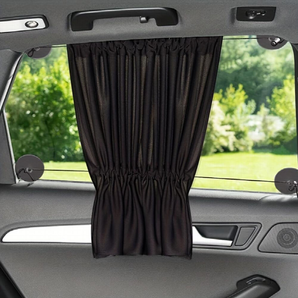 Cross Border Hot Car Sun Shade Side Window Privacy Sun Shade Insulation Sucker Car Curtains In The Car Insulation Curtain 885677464603
