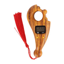 (Nanmu) Digital Beads Counter Reset Function Auto Off Red Fringe Portable Compact Digital Tasbih For Prayer Islamic Muslim Type 1