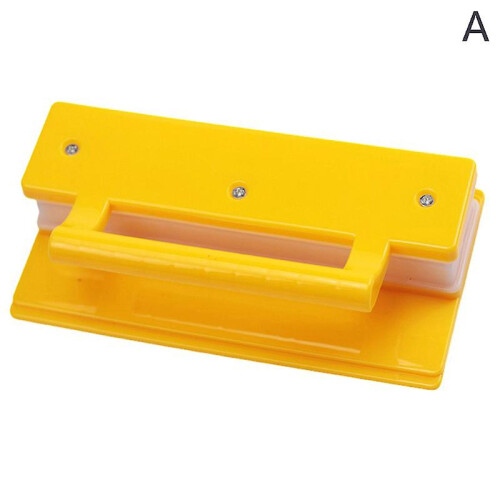 (Yellow, single) Single Double Row Bbq Meat Skewer Machine Bbq Skewer Maker Kebab Tool
