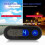 Mini Electronic Car Clock Time Watch Auto Clocks Luminous Thermometer LCD Backlight Digital Display Car Styling Accessories 7