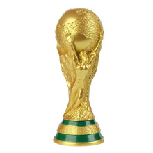 Football Award Gold Plated Sports Souvenir Replica Soccer Prize 2022 World Qatar