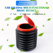 Car Folding Trash Can Car Washing Bucket Multifunctional Household Car Folding Bucket
