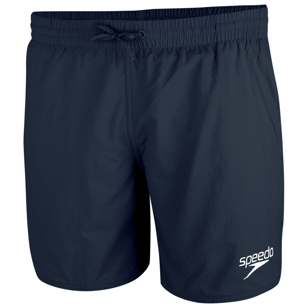 (L, Navy) Speedo Boys Essential Swim Shorts