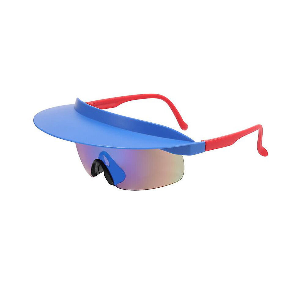 (Blue) Fashion Sunglasses Cycling Glasses With Brim