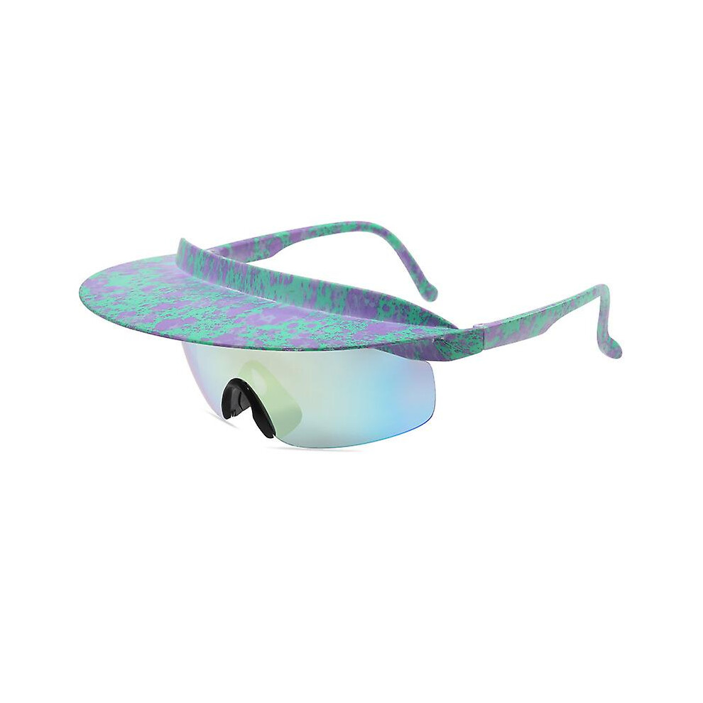 (Green 2) Fashion Sunglasses Cycling Glasses With Brim