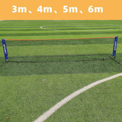Portable Folding Simple 3m 4m 5m 6m Tennis Net Badminton Net