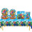 (51Pcs Set 2) Super Mario Birthday Party Tableware Decorations Paper Plate Tablecloths 1