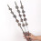 Bbq Skewer, Turkish Skewers With Wooden Handles, Stainless Steel Kebab Skewers, For Koobideh Kebab, Turkish Style Bbq 1