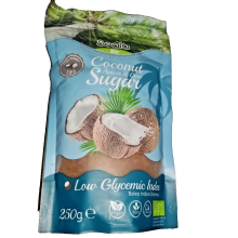 100% Organic Coconut Palm Sugar 250g Gluten-Free Sweetener 0.55 lbs