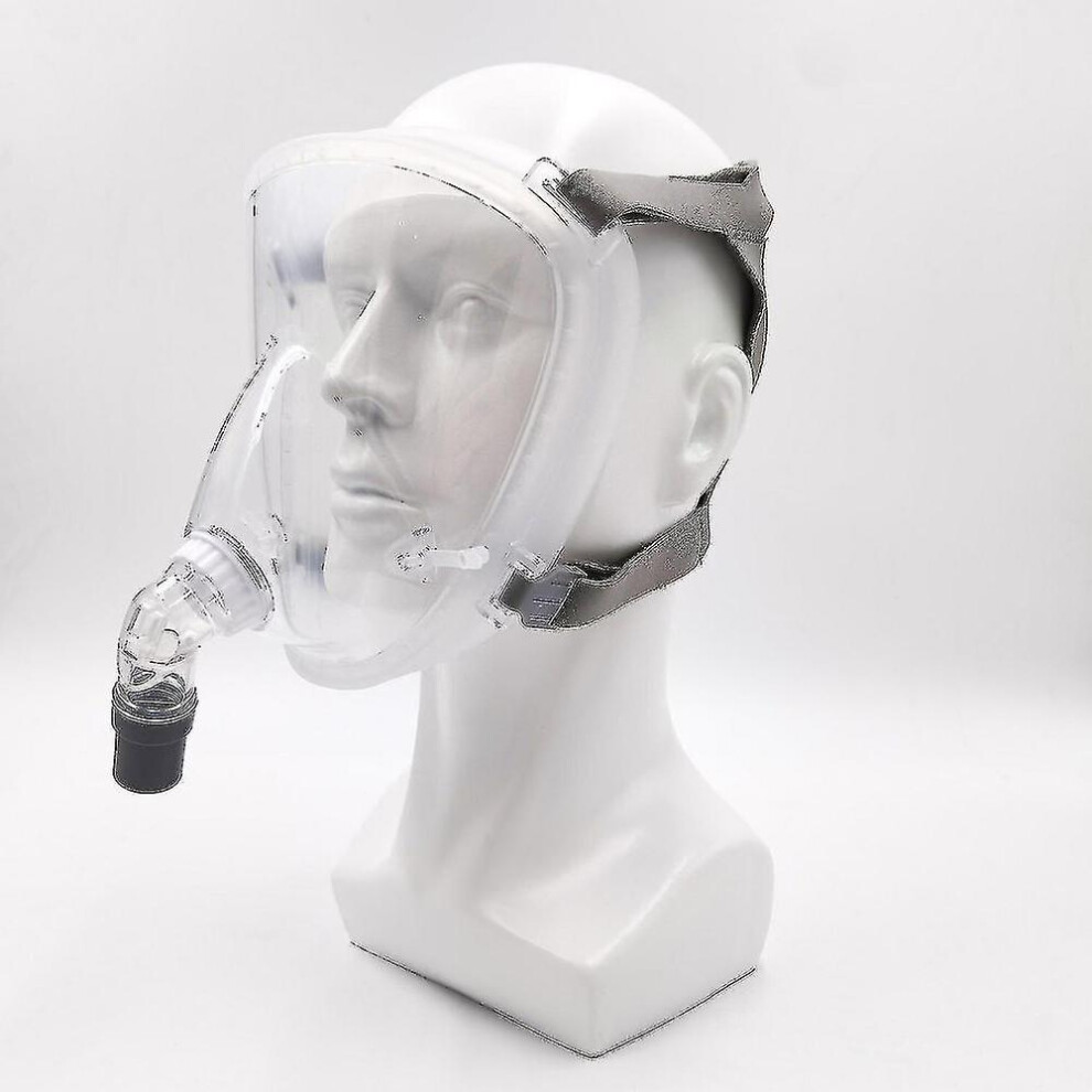 Nufasion Cpap Full Face Mask Respiratory Mask Auto Cpap Apap Bpap Anti ...