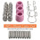 Plasma Cutter Consumables Kit Sg-55 Ag-60cutting Torch Tip Nozzle(26pcs) 2