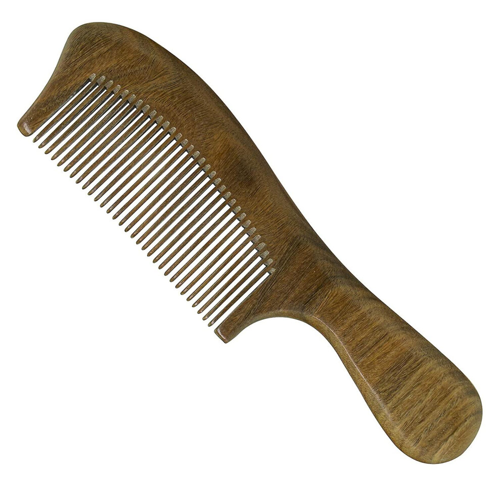Unisex Not,Specified Natural Sandalwood Comb For Curly Hair Straight Hair Wood Comb - No Snags, No Static, No Tangle (Fine-Tooth Comb)