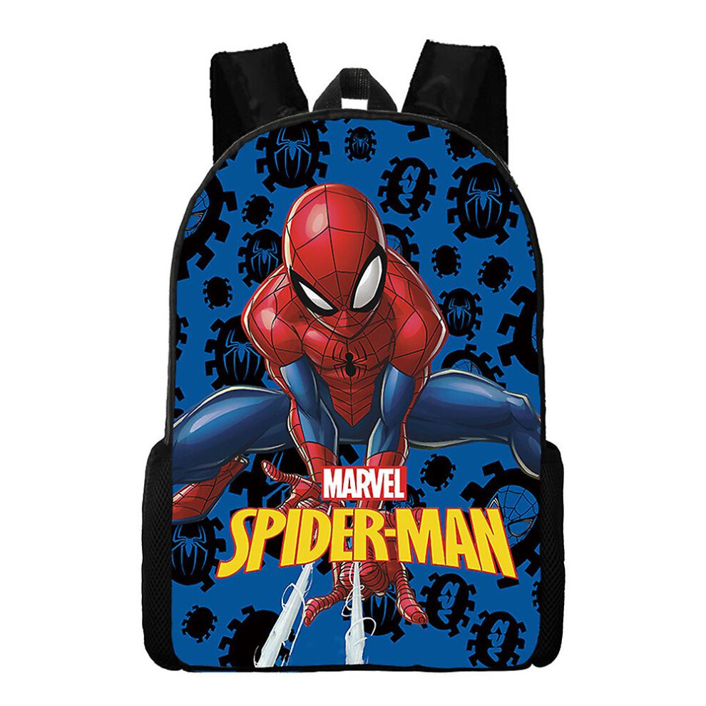 (3) Kids Backpack Superhero Spiderman School Book Bags Rucksack Travel Bags Gifts