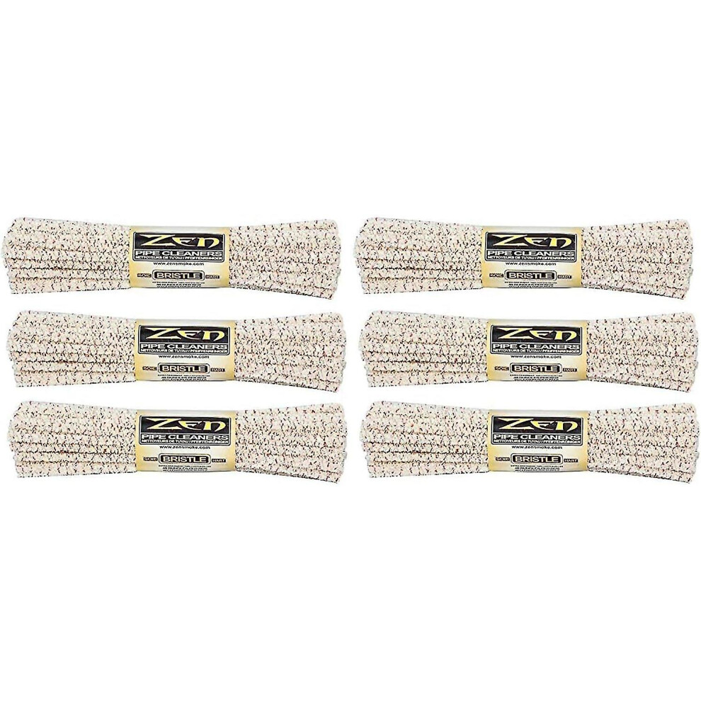 Zen Bundles Zen Pipe Cleaners Hard Bristle, 132 Count - 2 Pack