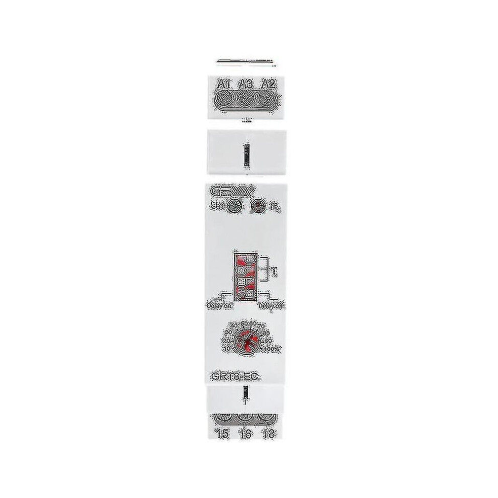 Grt8-ec 10a Dual Function Timer Relay On Delay Or Off Delay Relay Ac230v Time Relay