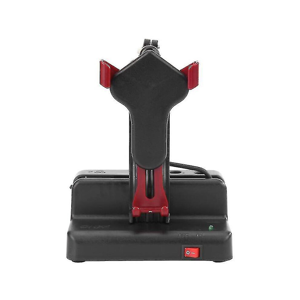 (Crimson) Phone Shaker Left Right Type Automatic Steps Earning Phone Swing Device