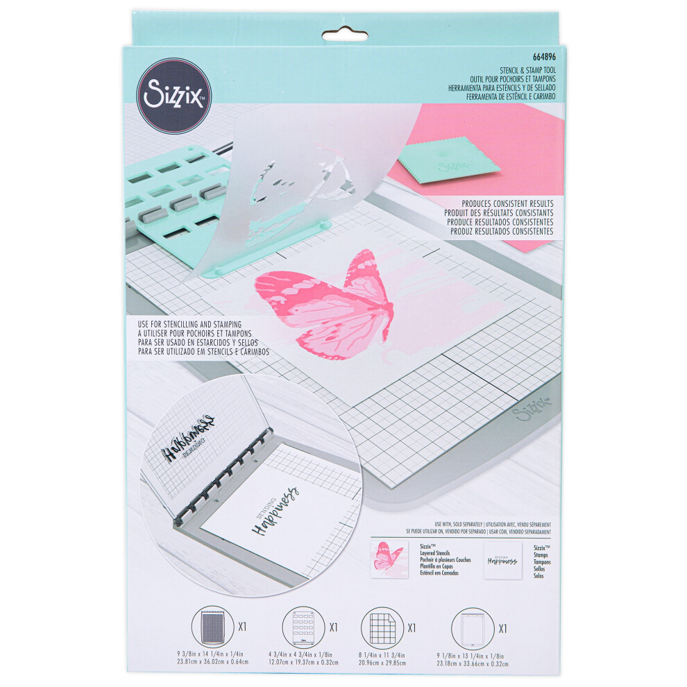 Sizzix Stencil & Stamp Tool664896