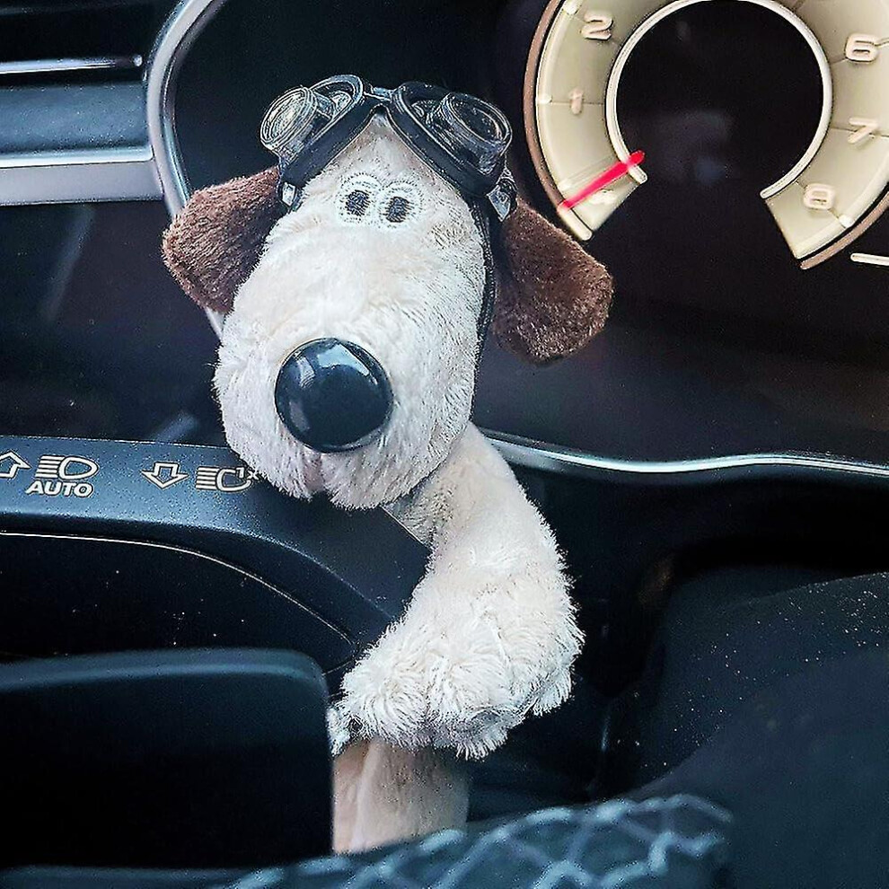 (Car Decoration Dog, Cute Car Plush Doll Decorations For Wiper Shift Handle,Dog Car Interior Dashboard Ornament) Car Decoration Dog, Cute Car Plush Do 6956163081254