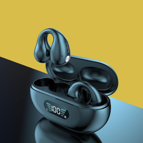 Bone Conduction Bluetooth Earphone Clip-on Bluetooth Wireless Earphone Headphones 2