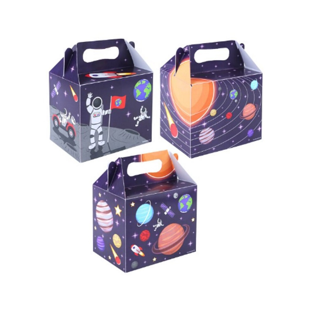 6 Space Party Boxes