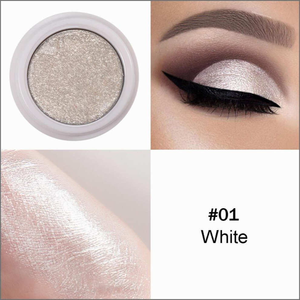 Multicoloured Creamy Pearl Eyeshadow 12 Colors High Pigment