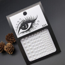 Diamond Rhinestone Pearl Face Sticker Colorful Makeup Adornment for Festivals and Special Occasions