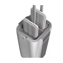 Floor Mop And Buckets Set Flat Squeeze Mops Buckets Microfiber Pads Household Hardwood Floor Cleaning Flexible Mops