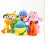 6pcs Pocoyo Plush Toy-16-30cm 1