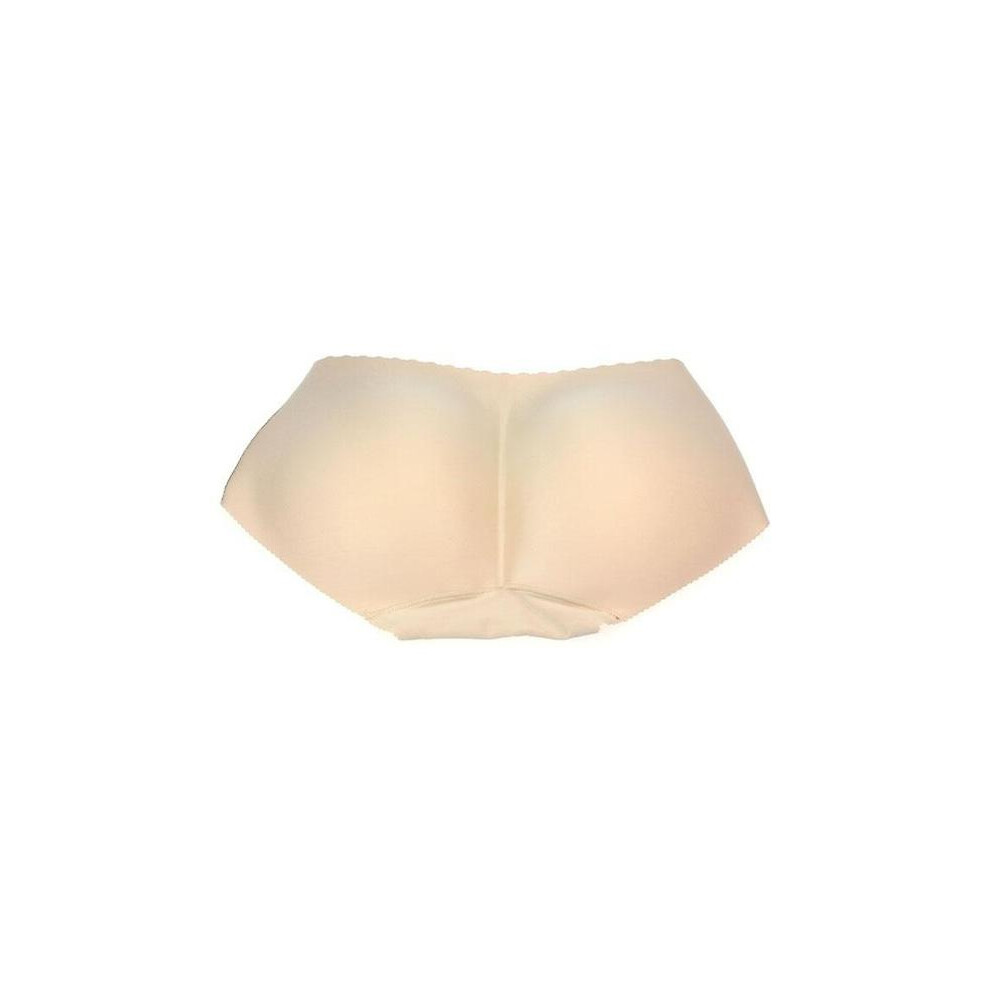 (XL, Beige) Women's Padded Seamless Butt Lady Hip Enhancer Shaper Underwear Black Hip Enhance Pants