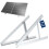 NuaSol Bracket for solar panel elevation up to 72 cm flat roof PV solar module 1
