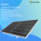 NuaSol Bracket for solar panel elevation up to 72 cm flat roof PV solar module 7