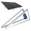 NuaSol Bracket for solar panel elevation up to 105 cm flat roof PV solar module 1