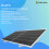 NuaSol Bracket for solar panel elevation up to 105 cm flat roof PV solar module 7