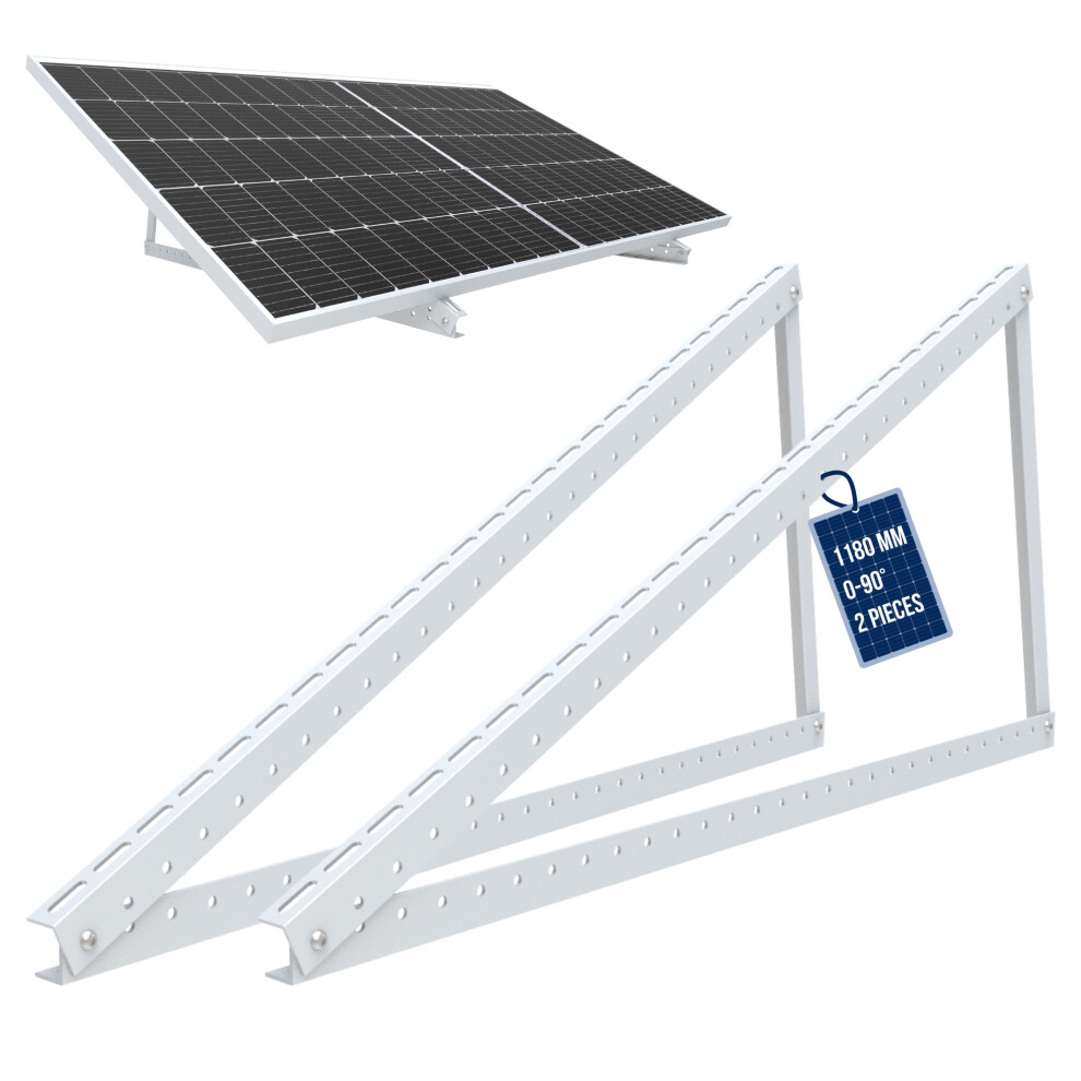 Nuasol Bracket For Solar Panel Elevation Up To 118 Cm Flat Roof Pv Solar Module 4252023111508