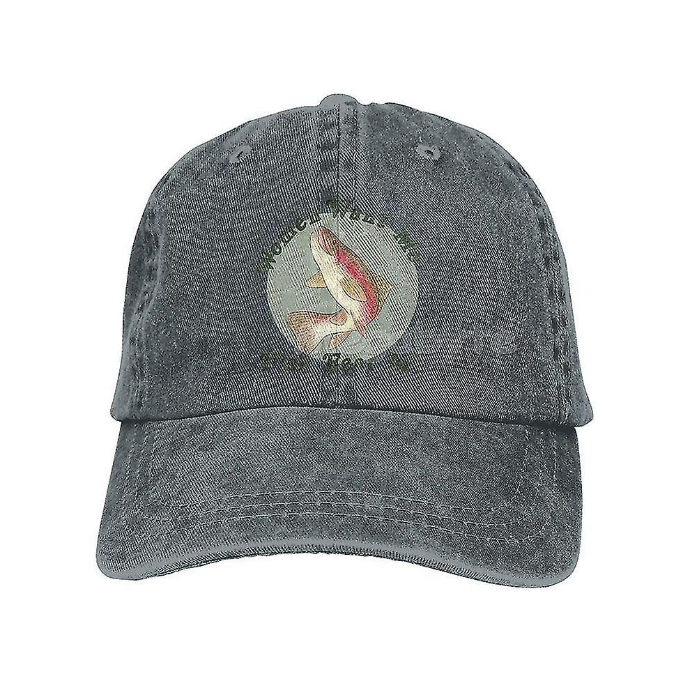 (fish 20) Women Want Me Fish Fear Me Washed Baseball Cap Trucker Hat Adult Unisex Adjustable Dad Hat Summer Breathable Stretch Hats