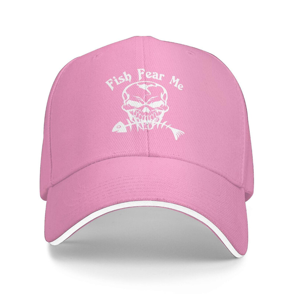 (fish 39) Women Want Me Fish Fear Me Washed Baseball Cap Trucker Hat Adult Unisex Adjustable Dad Hat Summer Breathable Stretch Hats