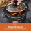 GEEPAS (2.5 L) Geepas Slow Cooker 3 Temperature Settings, Black 8