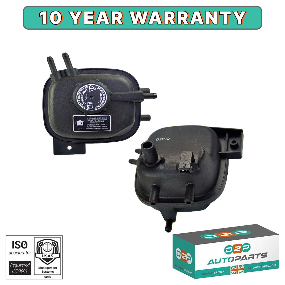 Coolant Expansion Tank/Header Tank For Jaguar Xk8 4.0 4.2 (1996-2005) Mjd4400ab 5056167422471