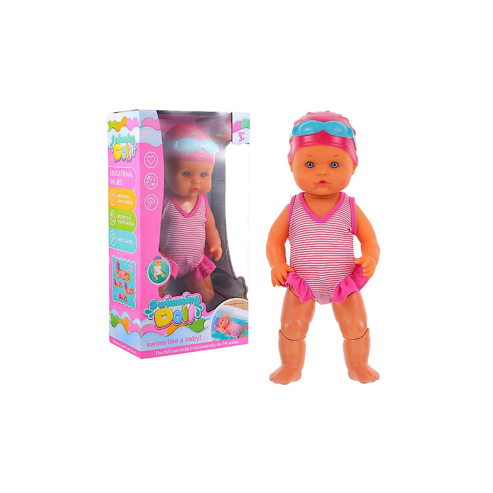 Lifelike Baby Doll Electric Newborn Dolls Swimming Pool Full Body Baby Doll
