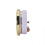 4 1/16 Inch Gold Skeleton Clock Insert With Gold Bezel 4