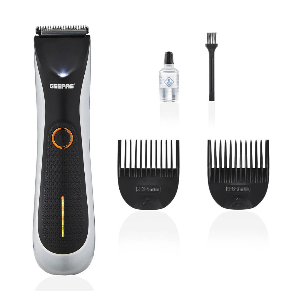 Geepas Pro Shield 1 Waterproof Hair Clipper Hair Trimmer Usb Charging