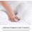 Ultra Soft Pillows Memory Foam Stripe Bounce Back 3