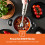 GEEPAS Geepas Hand Blender 800W Handheld Immersion Stick Blender 7