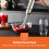 GEEPAS Geepas Hand Blender 800W Handheld Immersion Stick Blender 6