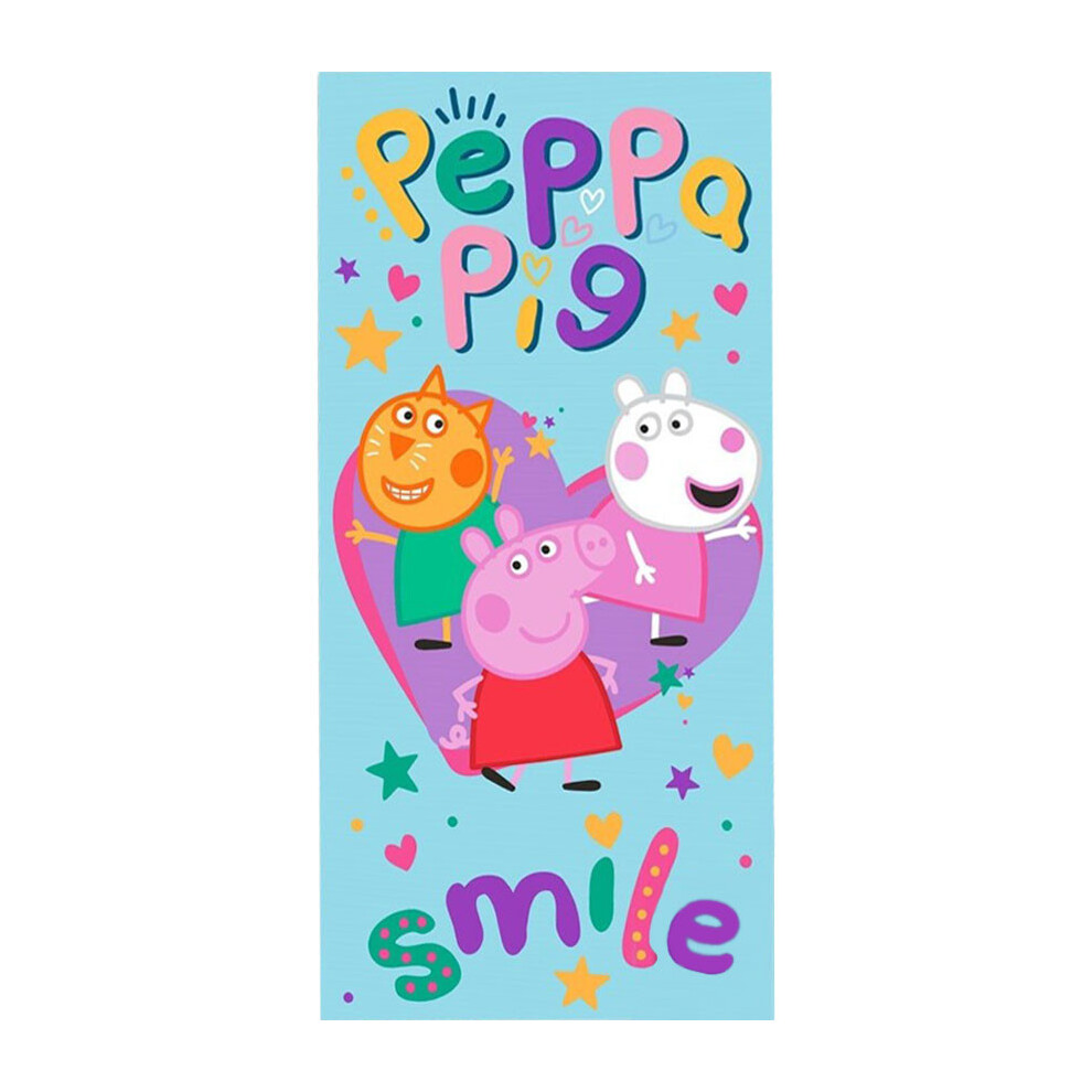 Peppa Pig Bath Beach towel 140 x 70 cm Polycotton- Suzy Sheep-image-OPC-PDSNYH5-NEW