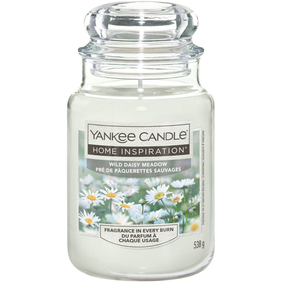 Yankee Candle Home Inspiration 538g Candle Large Jar - Wild Daisy