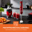 GEEPAS Geepas 400W Hand Blender Handheld Stick Mixer 2 Speeds 9