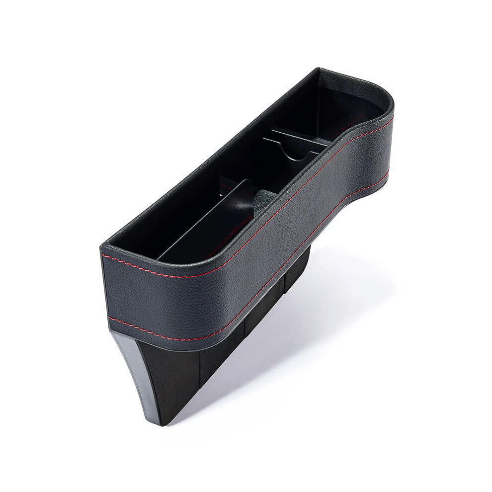 (right) Car Seat Storage Box organizer Universal Card Phone Holder Pocket Gap Slit Catcher 1Pc