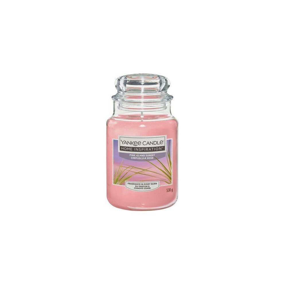 (Pink Island) Yankee Candle Home Inspiration Candle Large Jar